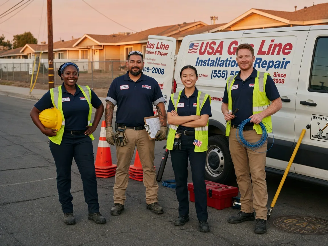 Gas Line Installation company in Lima, OH
